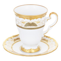Набор для капучино 260мл на 1перс.2пред."Симфония золотая" Набор для капучино 260мл на 1перс.2пред."Симфония золотая"