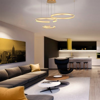 Подвесной светильник Gap 90180/3 золото Eurosvet