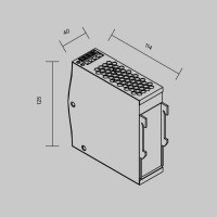 Блок питания Блоки питания 24В 821012 Maytoni