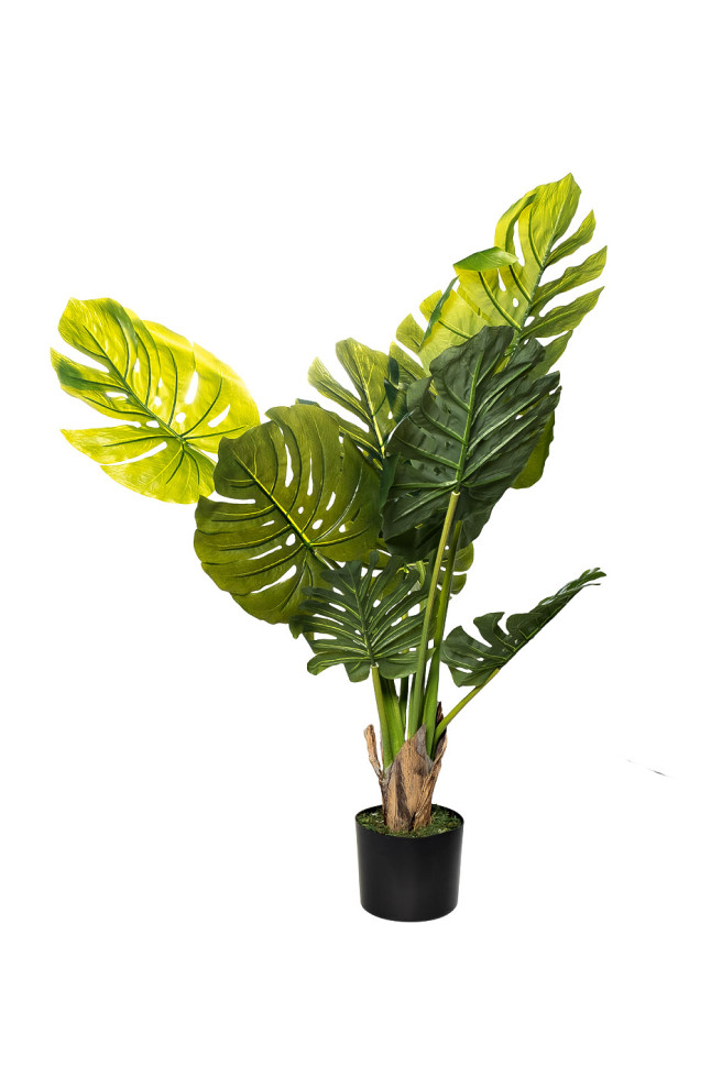 Монстера искусственная в горшке