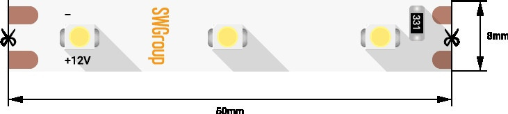 Светодиодная лента SWG360 SWG360-12-4.8-WW-M SWG