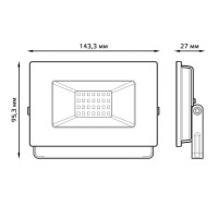 Прожектор уличный 6131003 613100330 Gauss Прожектор уличный 6131003 613100330 Gauss