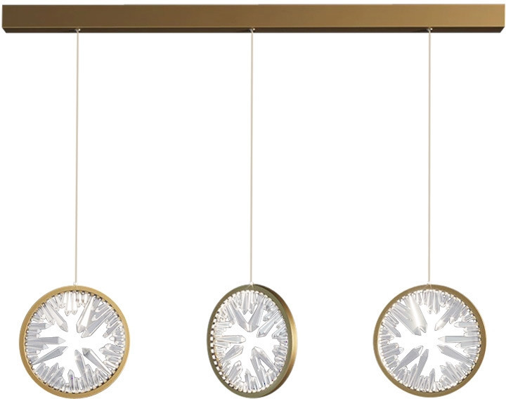 Подвесной светильник XD XD-3 gold DeLight Collection