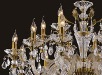 Подвесная люстра Crystal Lux Alicante SP12+6 Подвесная люстра Crystal Lux Alicante SP12+6