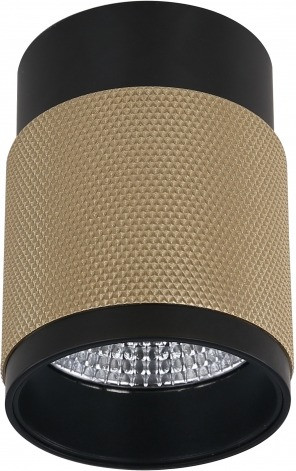 Точечный светильник Delta 1955-10W-3000K-36 BK+BR iLedex