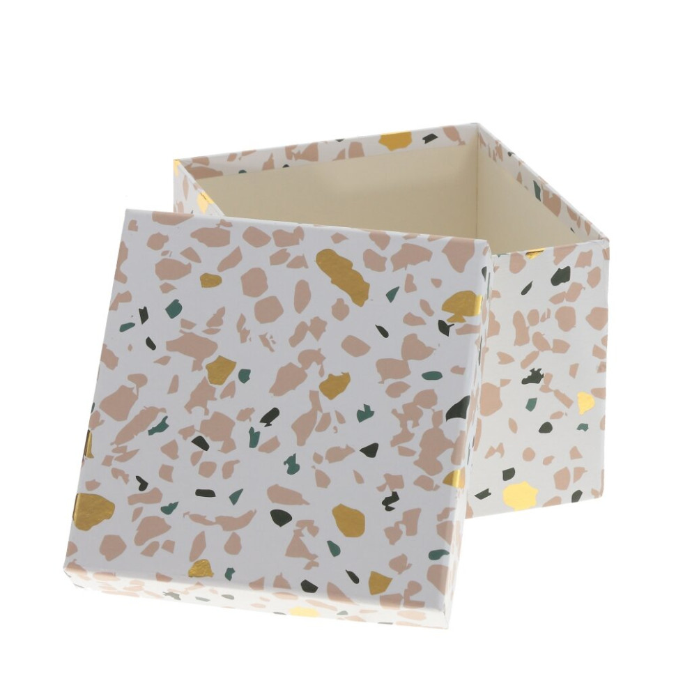 Коробка подарочная, L12 W12 H9 см