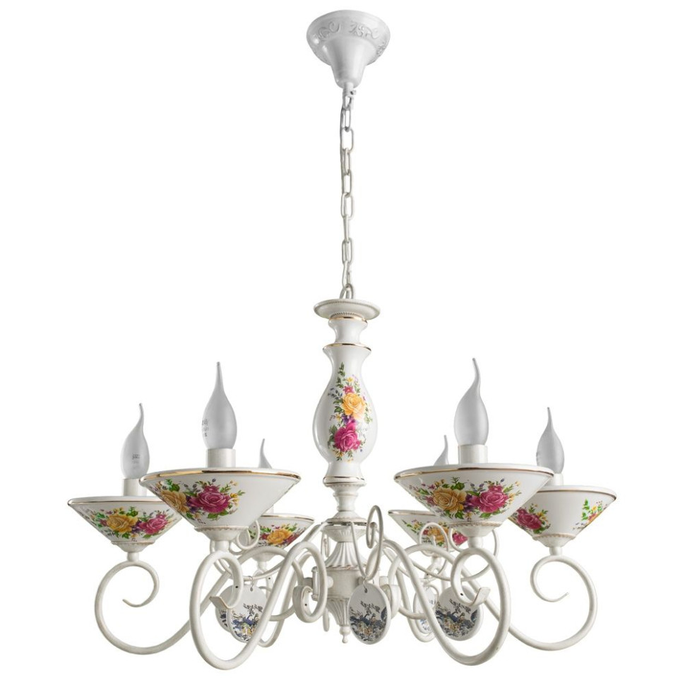 Подвесная люстра Fiorato A2061LM-6WG Arte Lamp