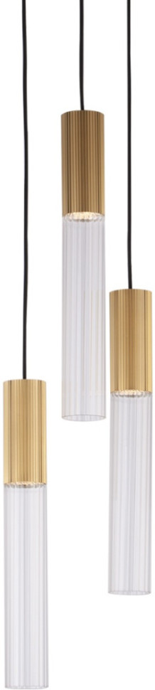 Подвесной светильник Flume MD2045-3A ant.brass DeLight Collection