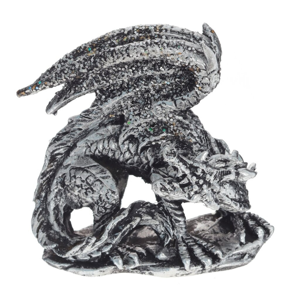 Фигурка декоративная "Дракон", L8 W4 H6,5 см, 4в.