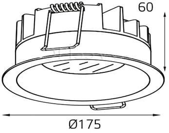 Точечный светильник IT06 IT06-6014 white 4000K Italline