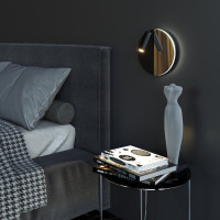 Спот Drom 40105/LED чёрный/чёрный жемчуг Elektrostandard