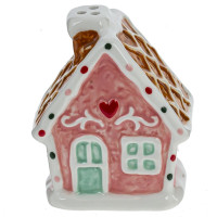 Набор: солонка и перечница "Домики", L12,5 W5 H8 см