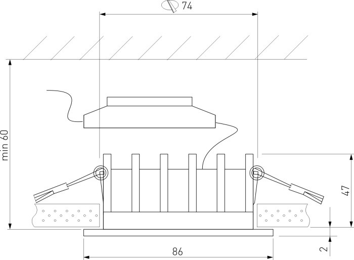 Точечный светильник Combi 25067/LED Elektrostandard