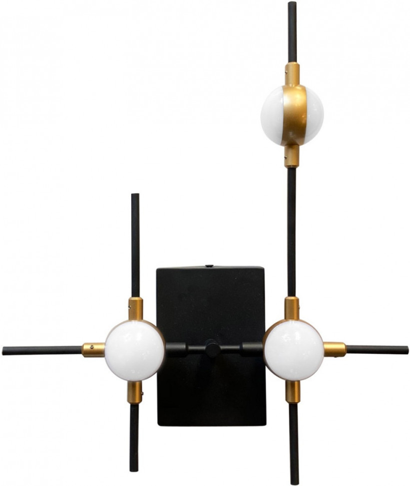 Бра Molecular MB18001067-3A black/gold DeLight Collection