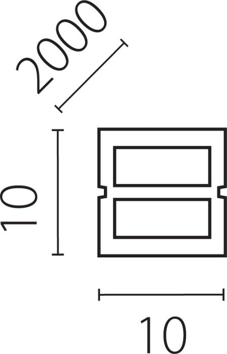 Профиль для светодиодной ленты Profiled 441020 Lightstar