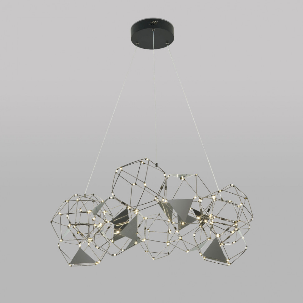 Подвесной светильник Uma 90369/12 черный жемчуг Eurosvet