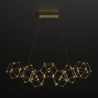 Подвесной светодиодный светильник Eurosvet Uma 90168/7 медь