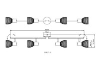 Спот Isabelle 54817-4 Globo Спот Isabelle 54817-4 Globo