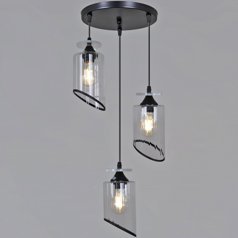 Подвесной светильник  06154-0.9-03 BK Reluce