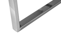 Стеллаж прозрачное стекло/хром Стеллаж прозрачное стекло/хром