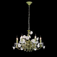 Подвесная люстра Lucia Tucci Fiori Di Rose 1770.6 Подвесная люстра Lucia Tucci Fiori Di Rose 1770.6