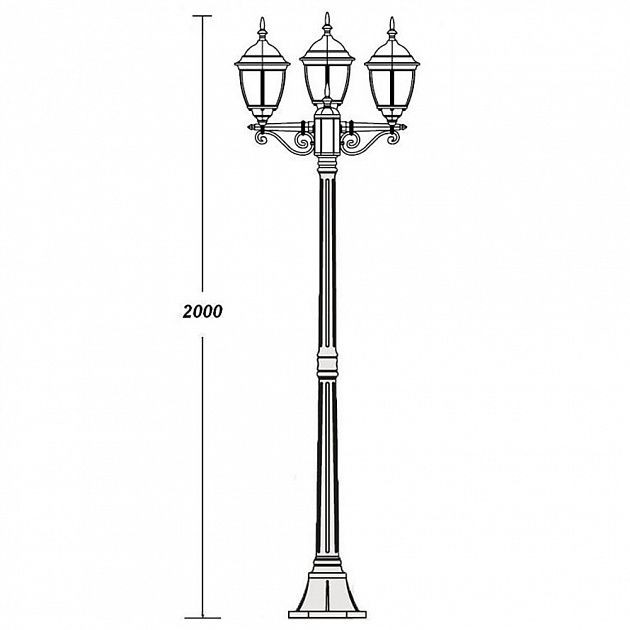 Наземный фонарь  91208SB Gb Oasis Light