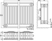 Радиатор стальной Elsen ERV 220514 тип 22