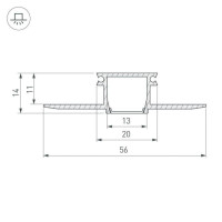 Профиль Arlight PDS-F-HIDE-2000 024017