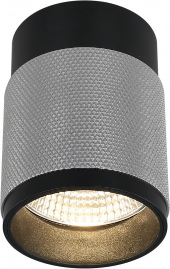 Точечный светильник Delta 1955-10W-3000K-36 BK+SL iLedex