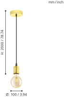 Подвесной светильник Yorth 32538 Eglo Подвесной светильник Yorth 32538 Eglo