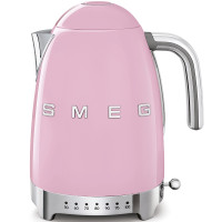 Чайник электрич. с регулируемой темп-ой 1,7л.2400Вт."Smeg" розовый