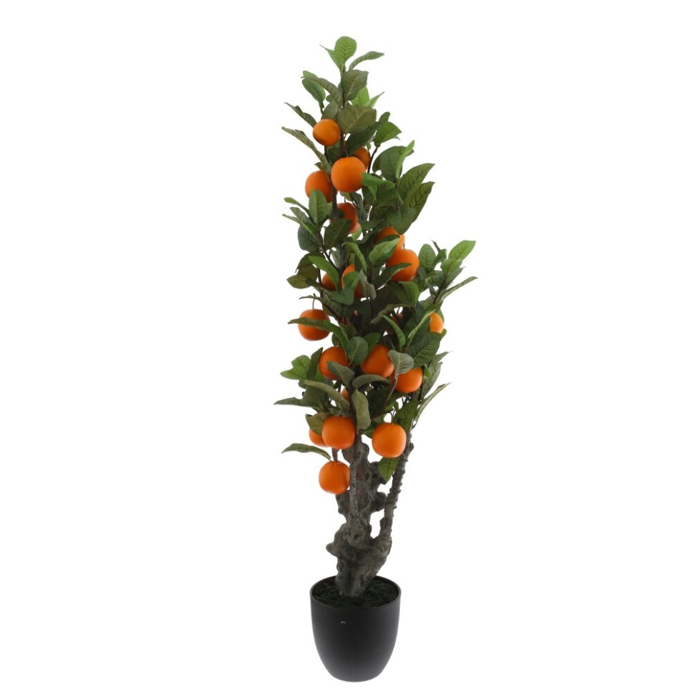 Дерево искусственное "Апельсин", L52 W52 H146 см