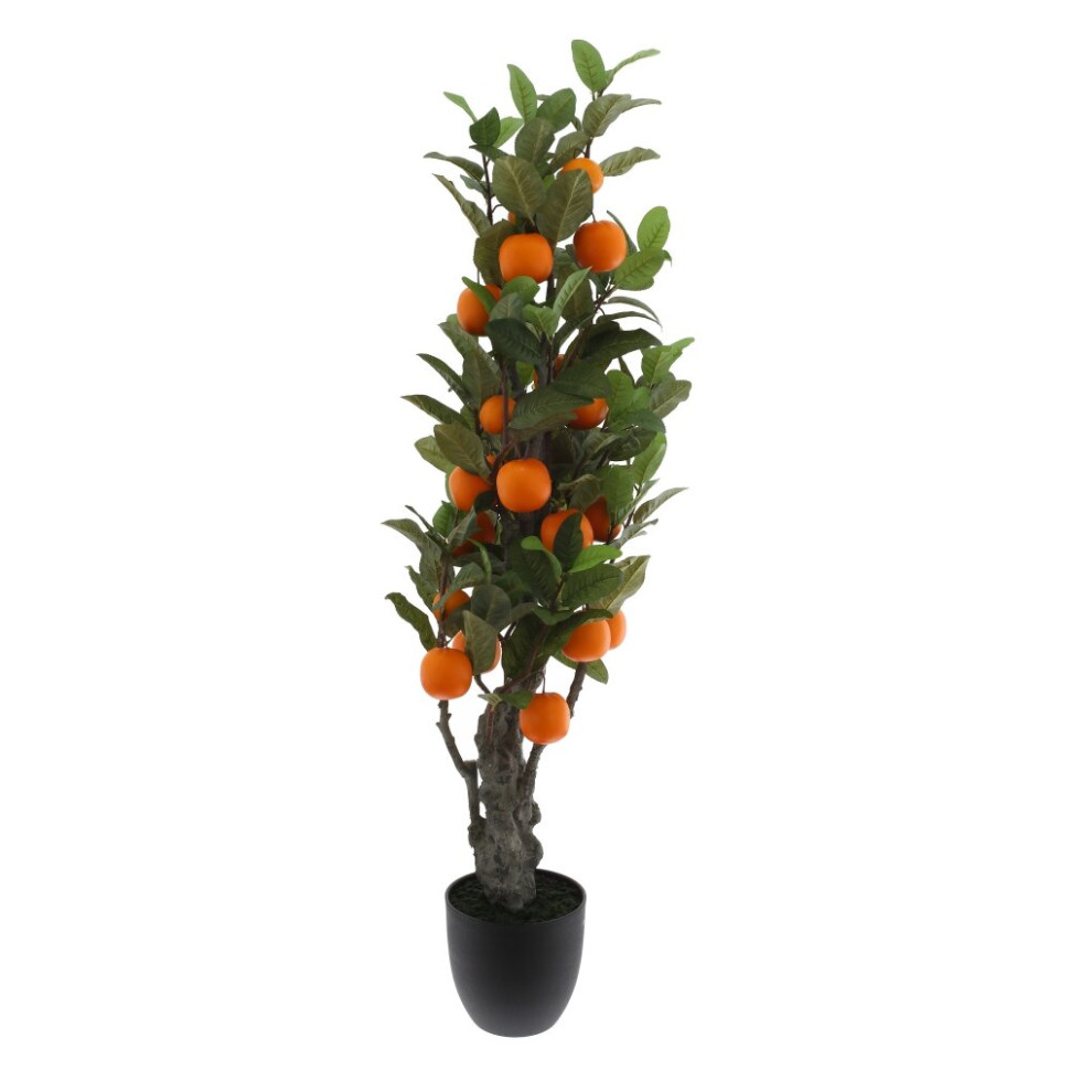 Дерево искусственное "Апельсин", L52 W52 H146 см