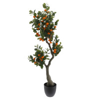 Дерево искусственное "Мандарин", L60 W50 H156 см