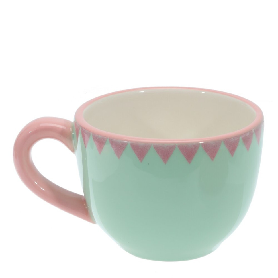 Набор чашка с блюдцем "Лошадка",, 250 мл, L15 W15 H8 см