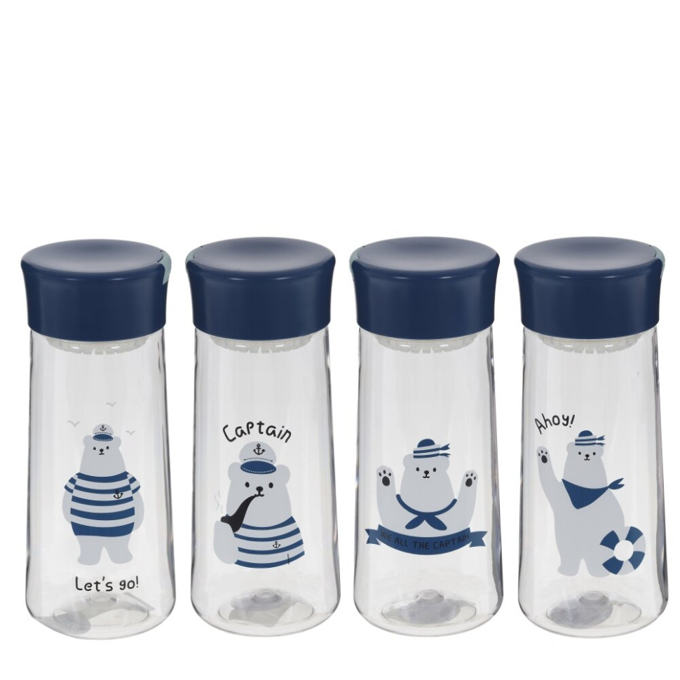 Бутылка, 500 мл, L7 W7 H18 см, 4в.