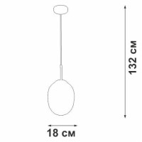Подвесной светильник Vitaluce V2969-1/1S Подвесной светильник Vitaluce V2969-1/1S