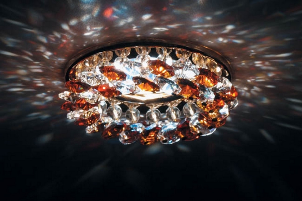 Точечный светильник Dl061.79 DL061.79.1/7 crystal/topaz Donolux