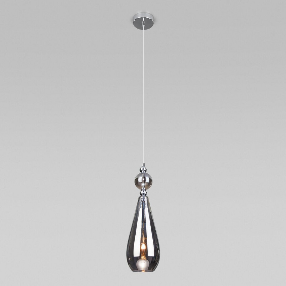 Подвесной светильник Eurosvet Ilario 50202/1 дымчатый