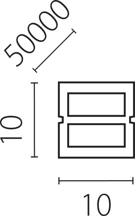 Профиль для светодиодной ленты Profiled 441050 Lightstar