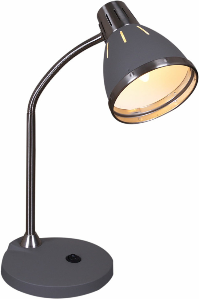 Офисная настольная лампа  02155-0.7-01 GY Reluce