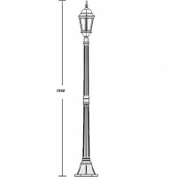 Наземный фонарь  91408L Bl Oasis Light