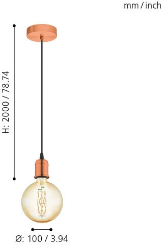 Подвесной светильник Yorth 32539 Eglo