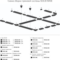 Соединитель DK Track White TR1101-WH Denkirs Соединитель DK Track White TR1101-WH Denkirs
