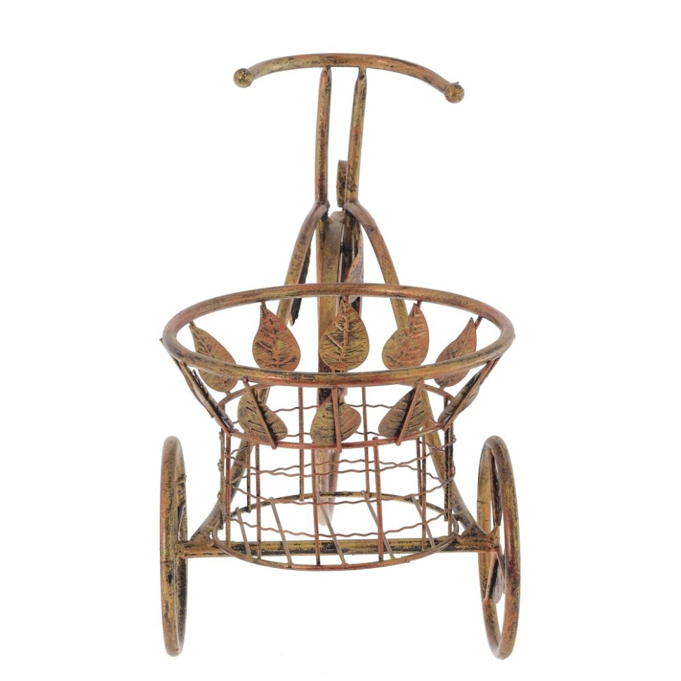 Подставка для цветов "Велосипед", L45 W20 H31 см