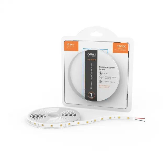 Светодиодная лента Basic BT033 Gauss