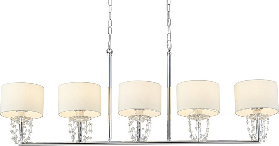 Подвесная люстра 4360 4365/S chrome Newport