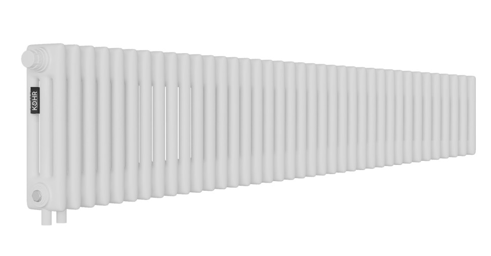 Стальной трубчатый радиатор Kohr Heim 3030/38 секций H01 с нижним подключением