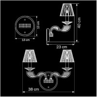 Бра Osgona Alveare 702622 Бра Osgona Alveare 702622