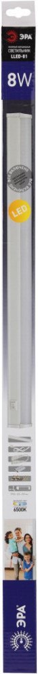 Настенно-потолочный светильник  LLED-01-08W-6500-W ЭРА
